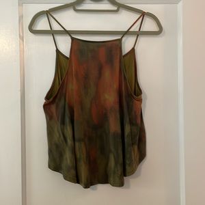 Women’s tie dye silence & noise tank